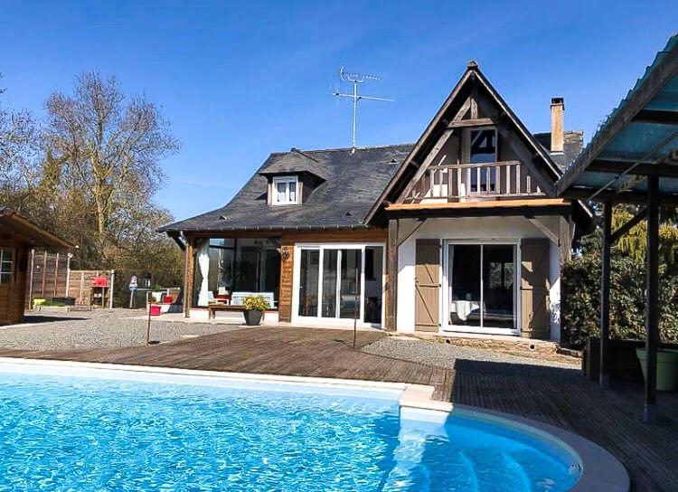 La Belle Rochette Villa Bouessay Bagian luar foto