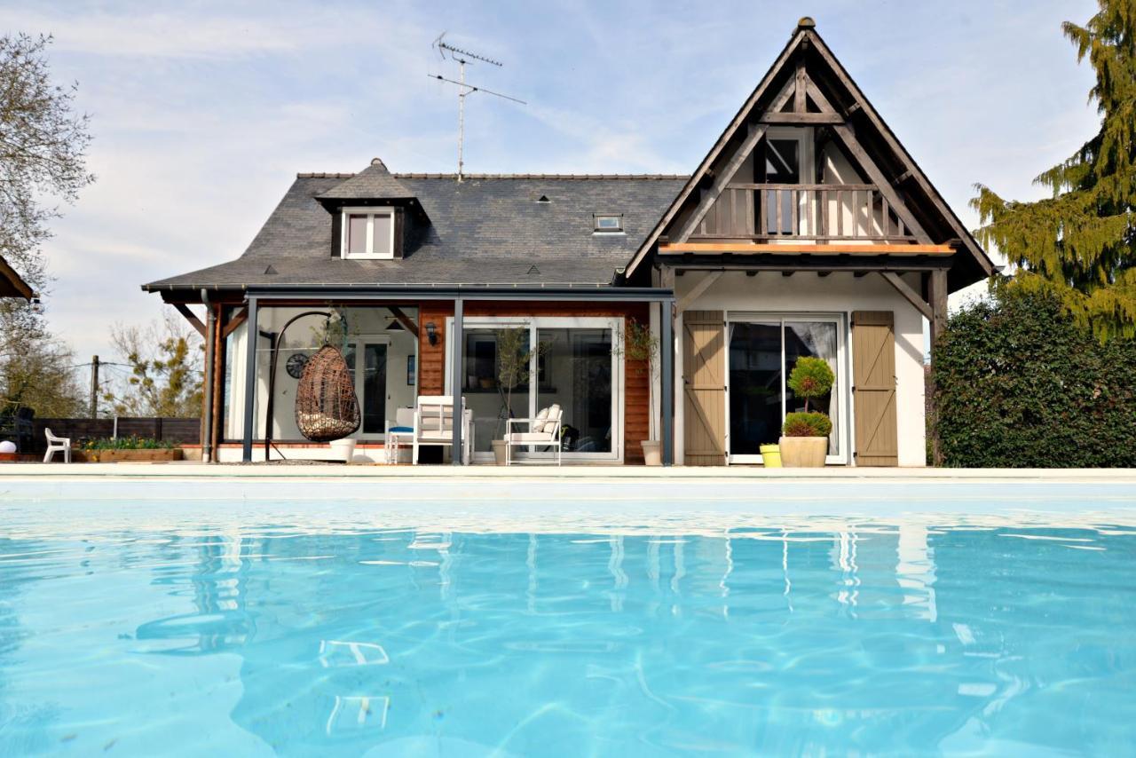 La Belle Rochette Villa Bouessay Bagian luar foto
